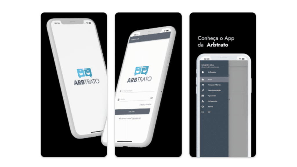 Foto do aplicativo da arbtrato