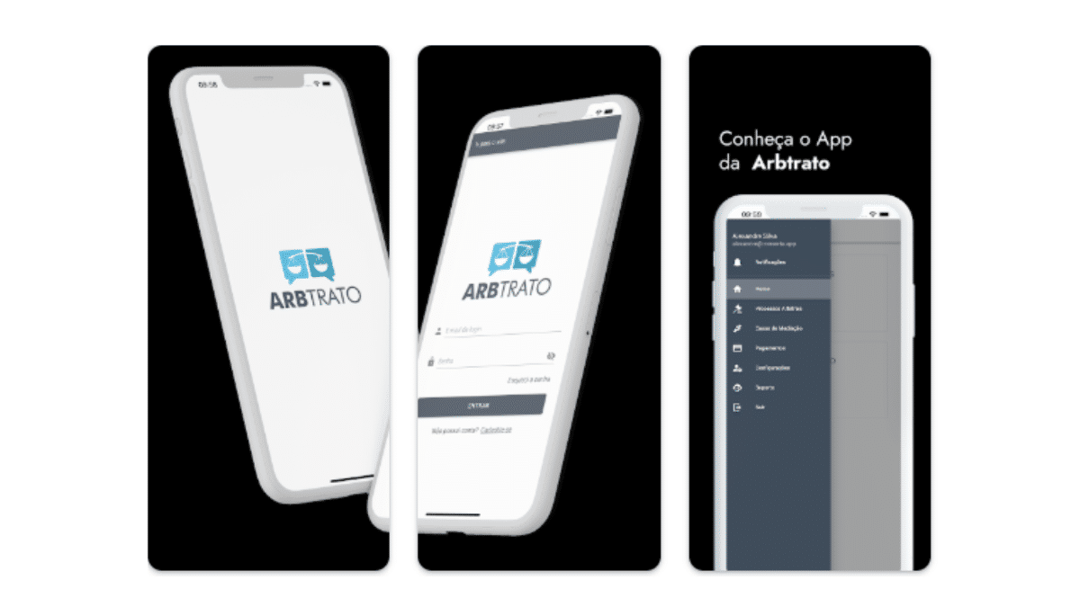 Foto do aplicativo da arbtrato
